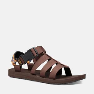 Teva Original Dorado Sandalen Herren Schwarz/Braun [LUKY76215]